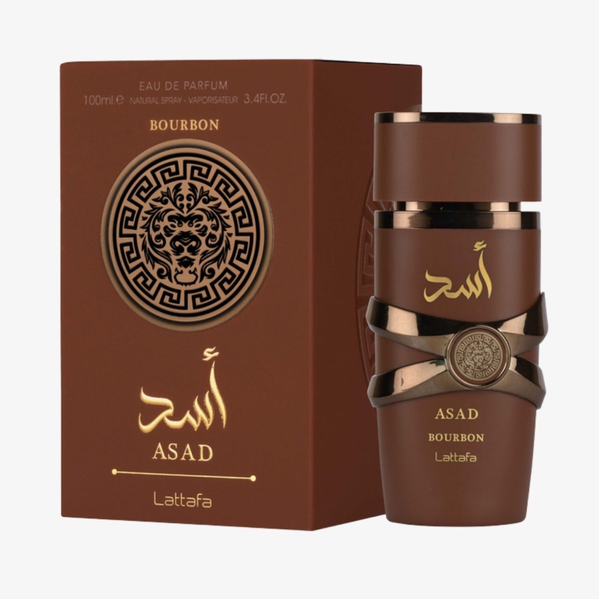 Lattafa Asad Bourbon Eau De Parfum 100ml-Lattafa Asad Bourbon Eau De Parfum 100ml