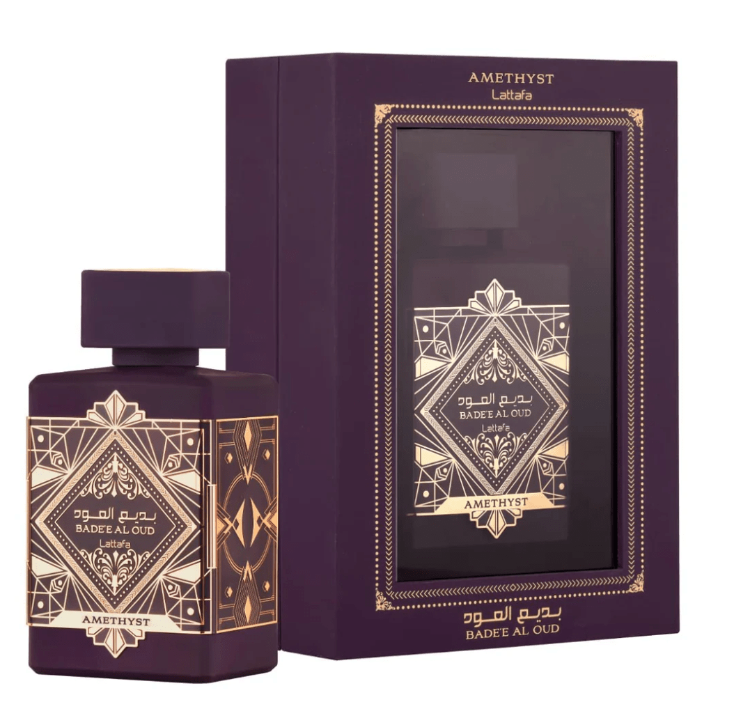 Lattafa Badee Al Oud Amethyst Eau De Parfum for Women-Lattafa Badee Al Oud Amethyst Eau De Parfum for Women