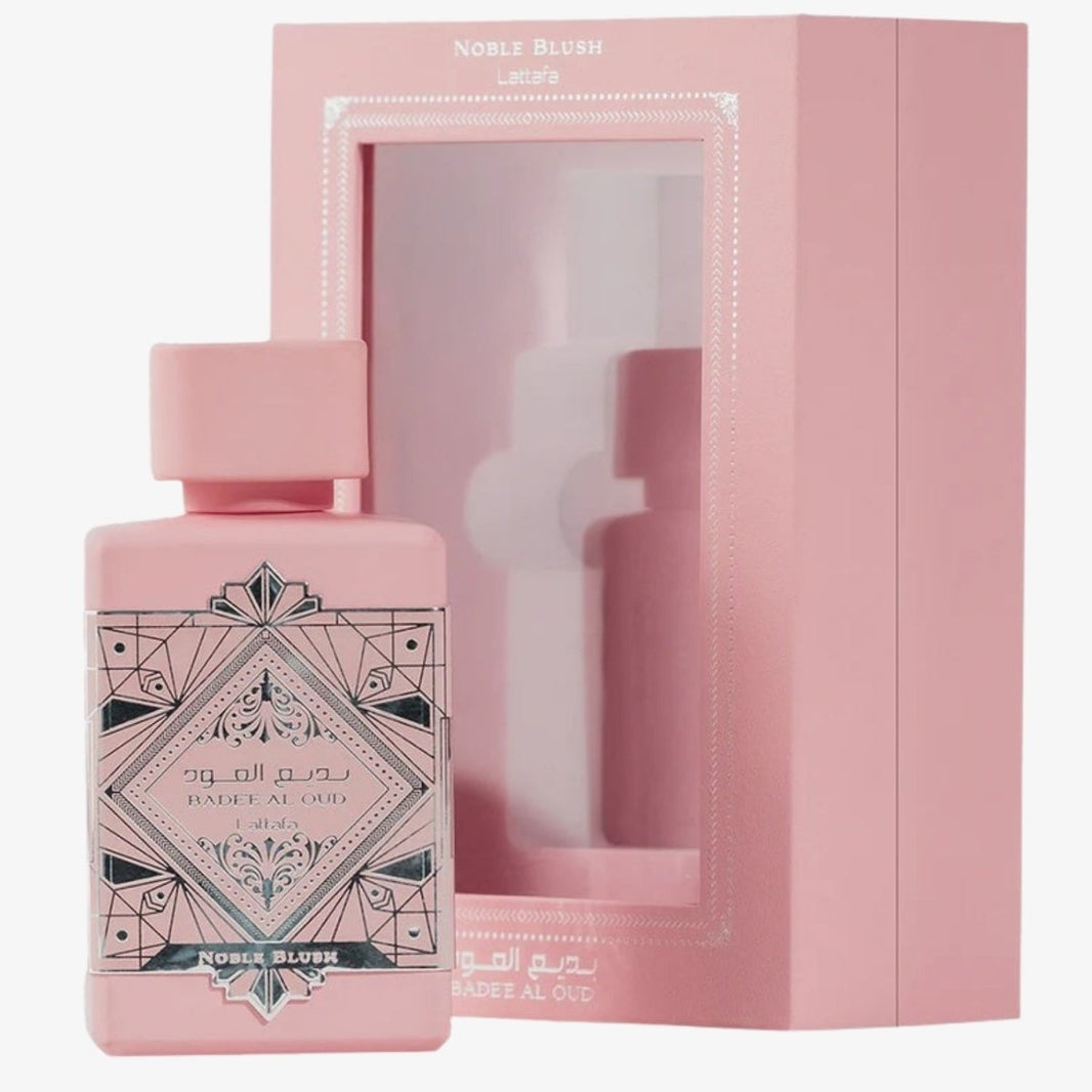 Lattafa Bade'e Al Oud Noble Blush Eau De Parfum 100ml-Lattafa Bade'e Al Oud Noble Blush Eau De Parfum 100ml