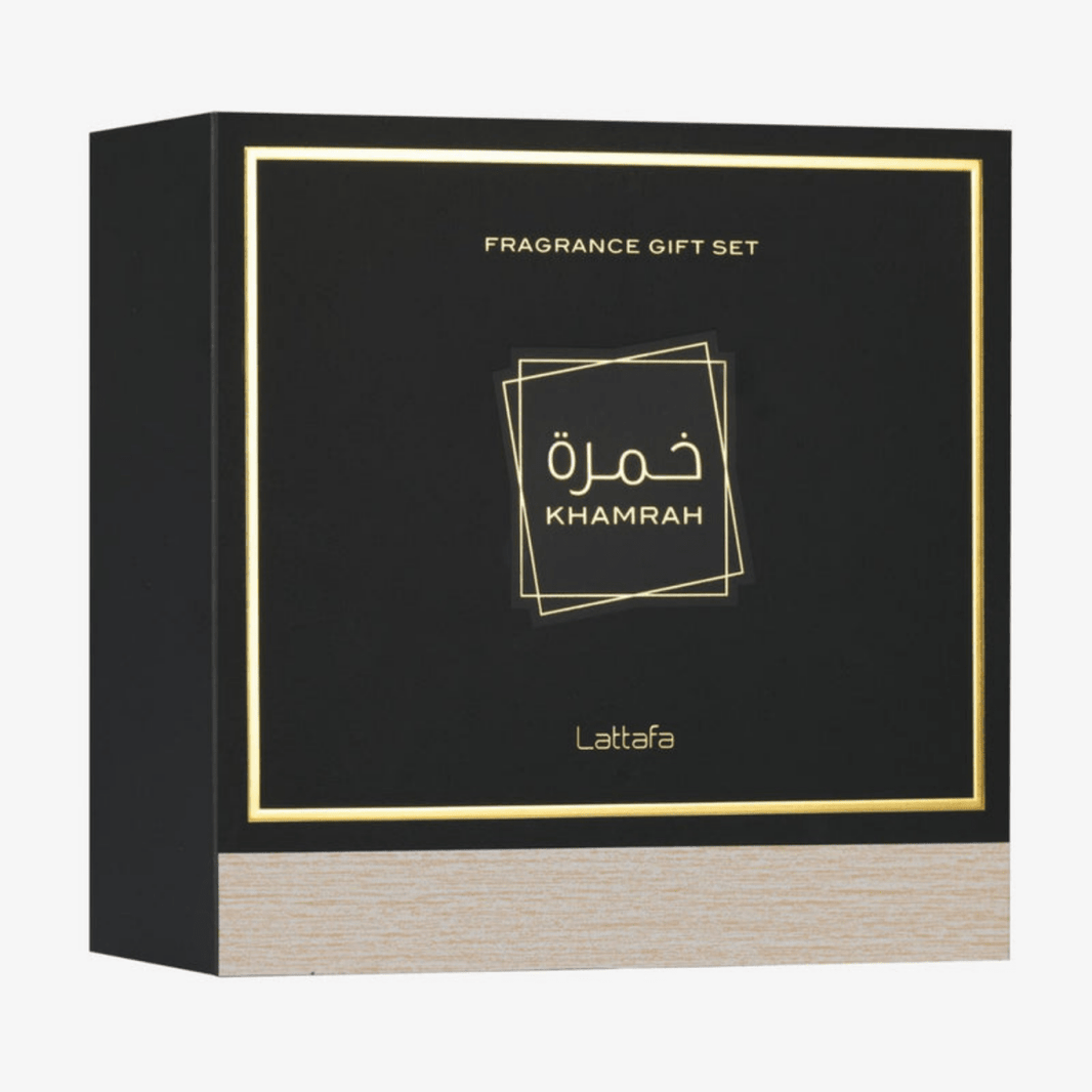 Lattafa Khamrah 3pcs Gift Set-Lattafa Khamrah 3pcs Gift Set