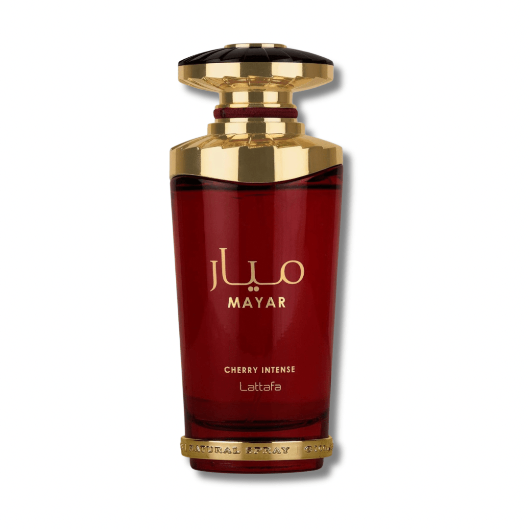 Lattafa Mayar Cherry Intense EDP 100ml + Mayar Cherry Intense Perfume Body Mist 205ml-Lattafa Mayar Cherry Intense EDP 100ml + Mayar Cherry Intense Perfume Body Mist 205ml