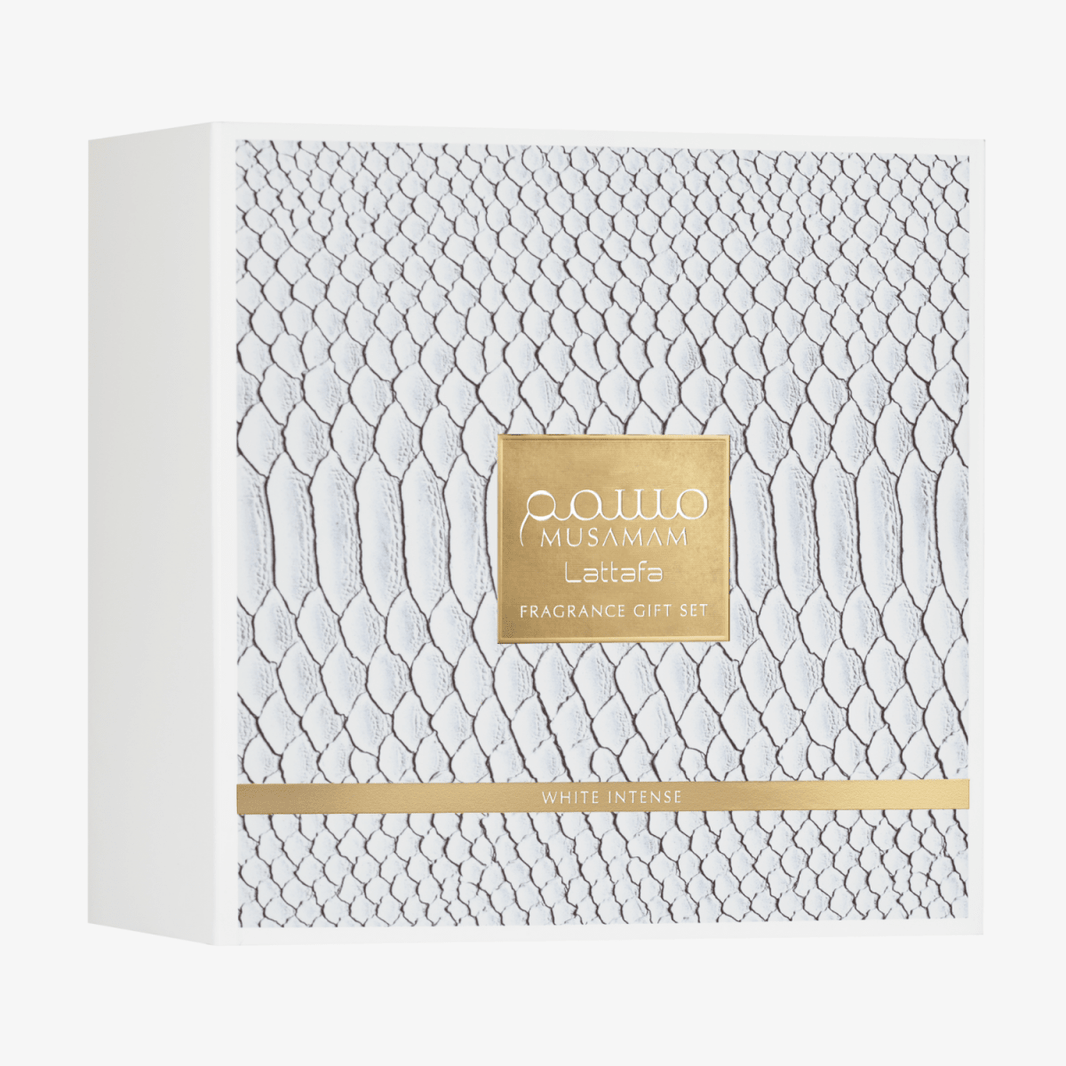Lattafa Musamam White Intense 3pcs Gift Set 100ml-Lattafa Musamam White Intense 3pcs Gift Set 100ml