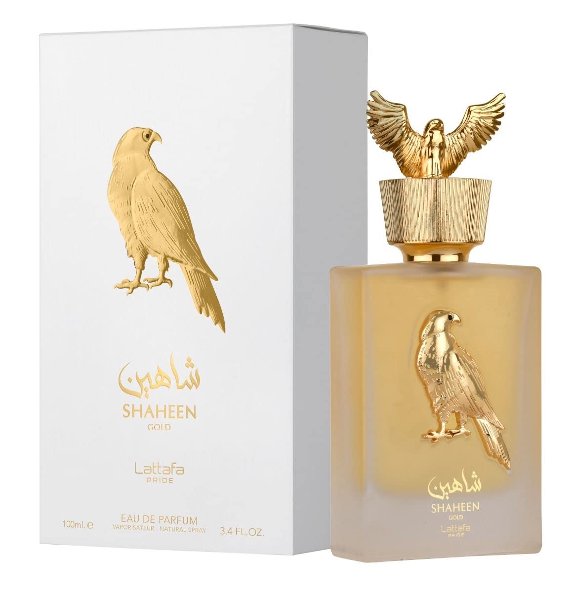 Lattafa Pride Shaheen Gold Eau De Parfum for Women-Lattafa Pride Shaheen Gold Eau De Parfum for Women