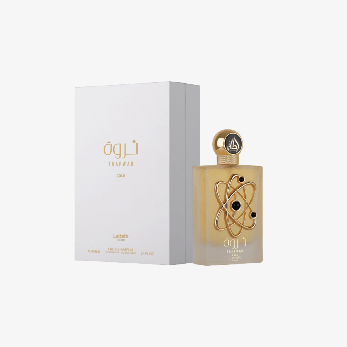 Lattafa Pride Tharwah Gold Eau De Parfum 100ml Unisex-Lattafa Pride Tharwah Gold Eau De Parfum 100ml Unisex