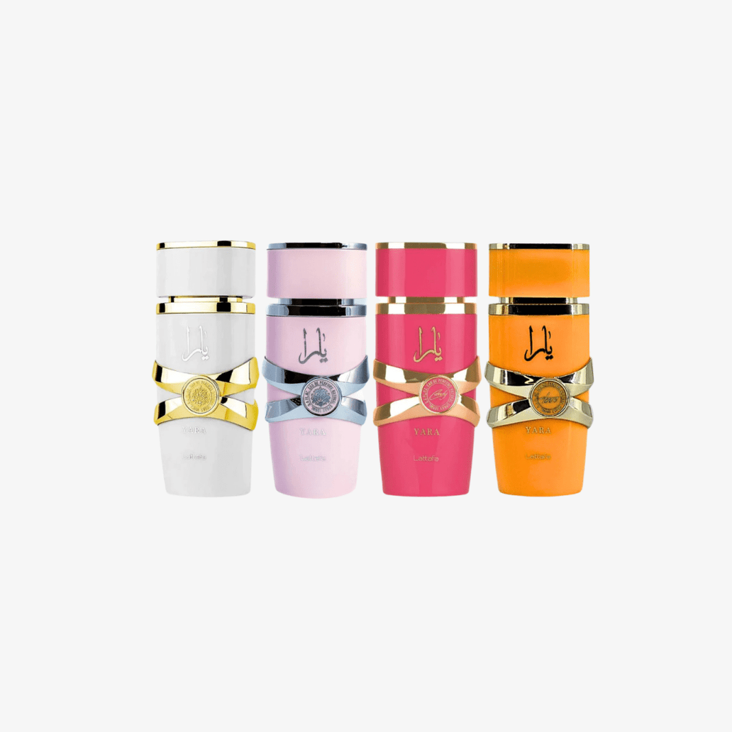 Lattafa Yara Mini Collection 4 X 5ML EDP Spray Gift Set-Lattafa Yara Mini Collection 4 X 5ML EDP Spray Gift Set