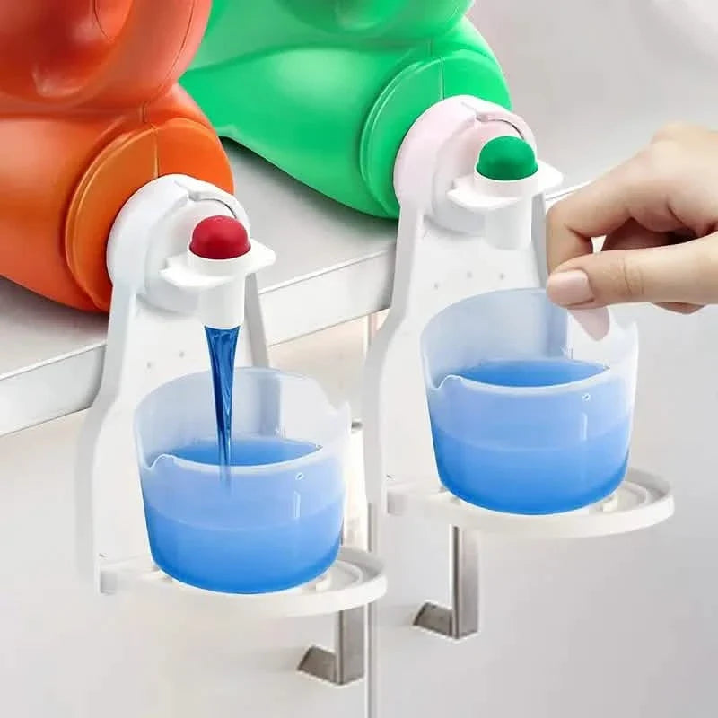 Laundry Detergent Cup Holder Detergent Drip Catcher-Laundry Detergent Cup Holder Detergent Drip Catcher