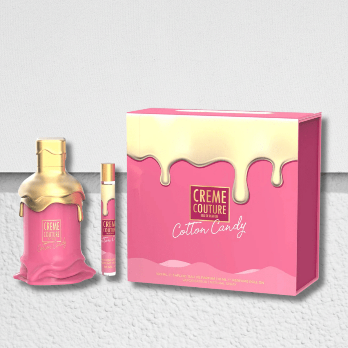 Le Chameau Creme Couture Cotton Candy EDP 100ml+10ml Roll On-Le Chameau Creme Couture Cotton Candy EDP 100ml+10ml Roll On