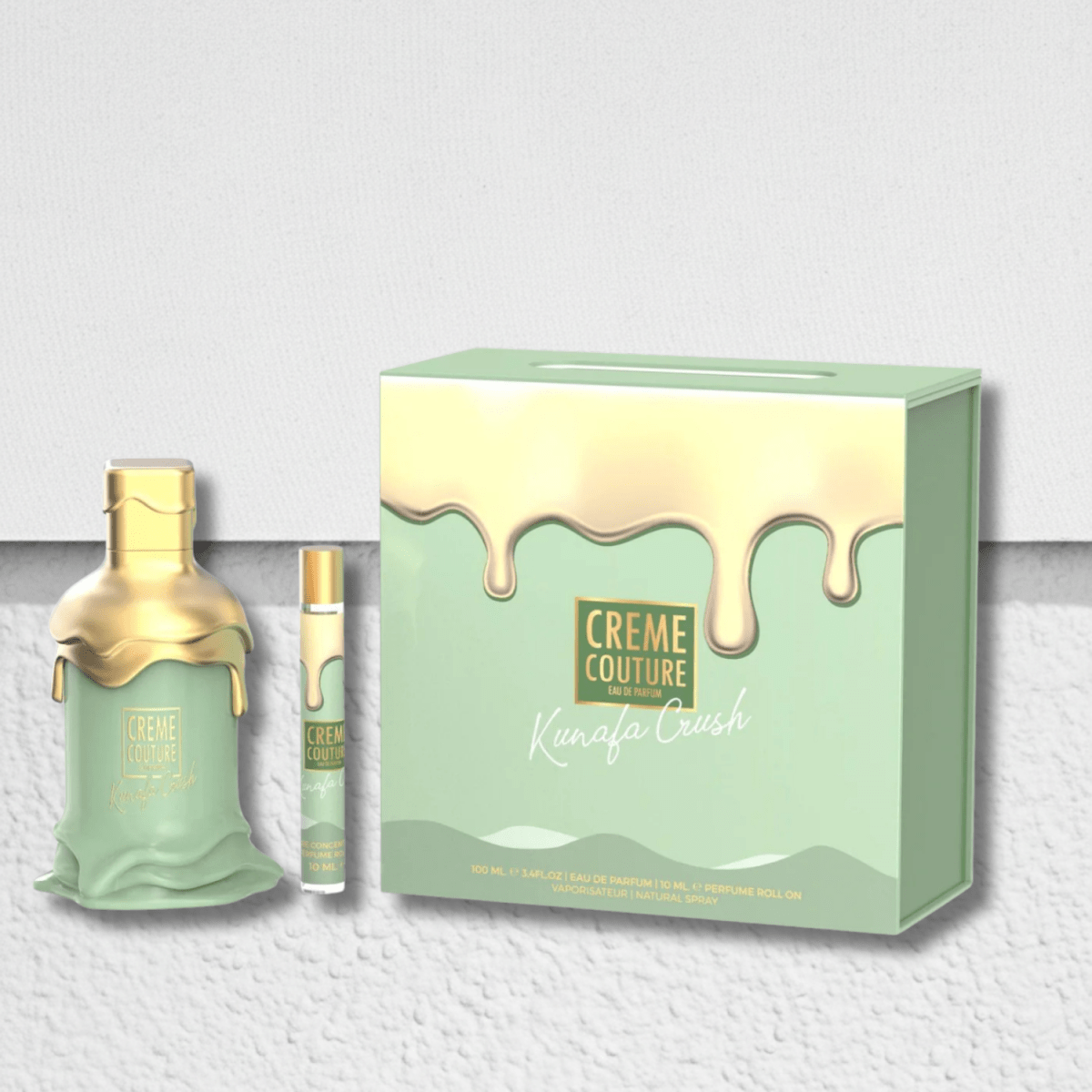Le Chameau Creme Couture Kunafa Crush EDP 100ml + 10ml Roll On-Le Chameau Creme Couture Kunafa Crush EDP 100ml + 10ml Roll On
