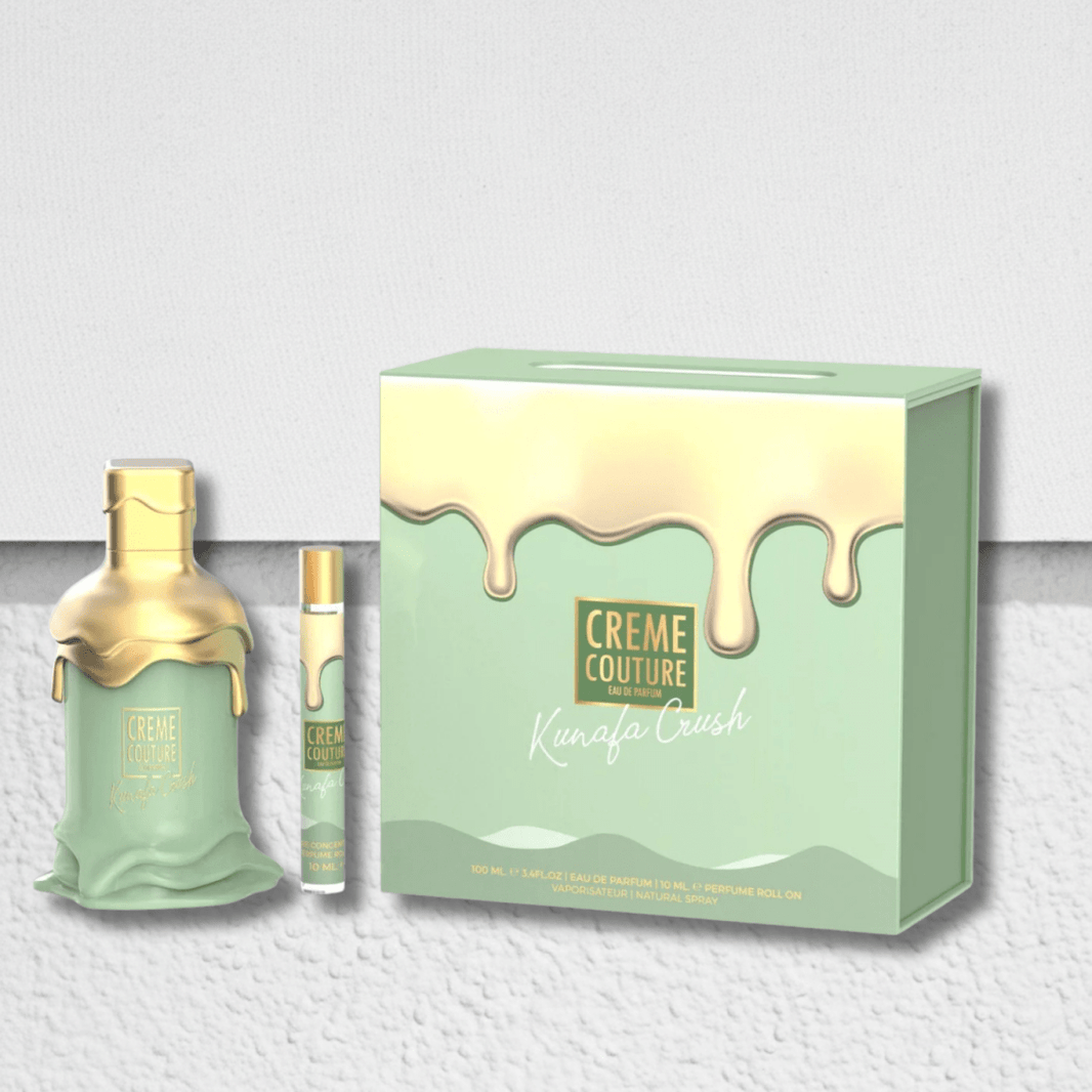 Le Chameau Creme Couture Kunafa Crush EDP 100ml + 10ml Roll On-Le Chameau Creme Couture Kunafa Crush EDP 100ml + 10ml Roll On