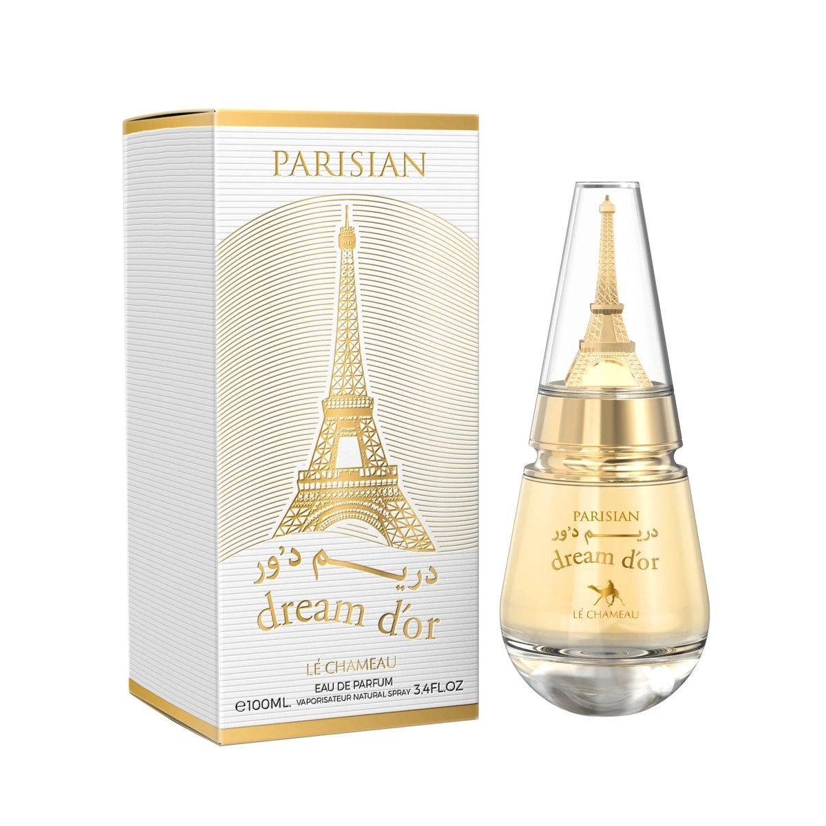 LE CHAMEAU Parisian Dream D'Or Eau De Parfum-LE CHAMEAU Parisian Dream D'Or Eau De Parfum