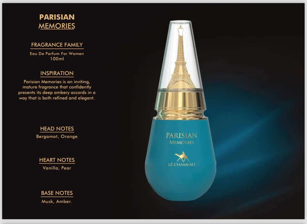Le Chameau Parisian Memories EDP for Women 100Ml (3.4Oz)-Le Chameau Parisian Memories EDP for Women 100Ml (3.4Oz)