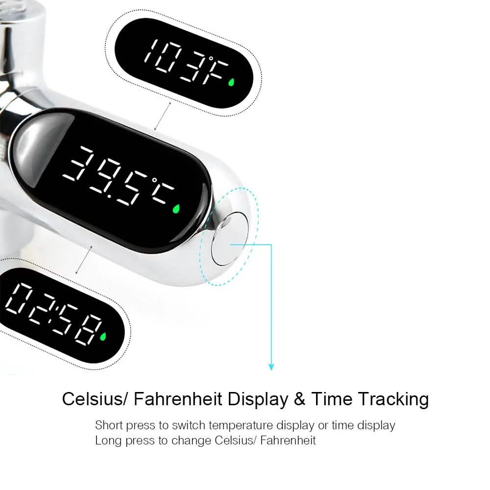 LED Digital Shower Thermometer-LED Digital Shower Thermometer