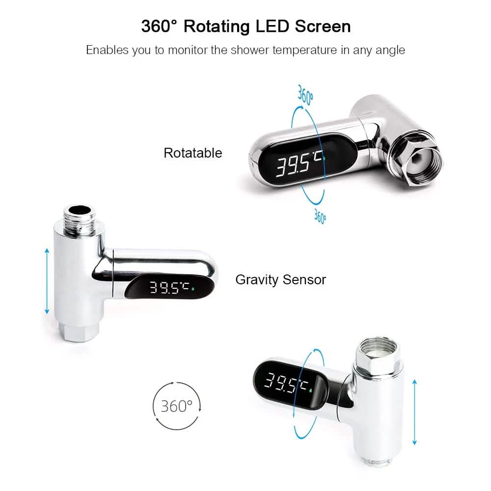 LED Digital Shower Thermometer-LED Digital Shower Thermometer