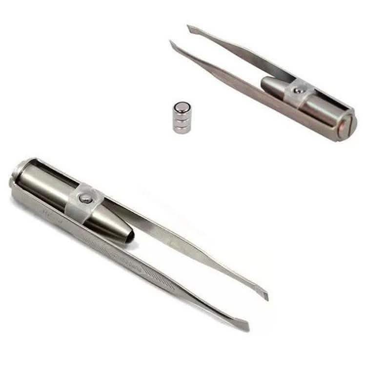 Led Light Eyelash Eyebrow Hair Removal Tweezers-Led Light Eyelash Eyebrow Hair Removal Tweezers