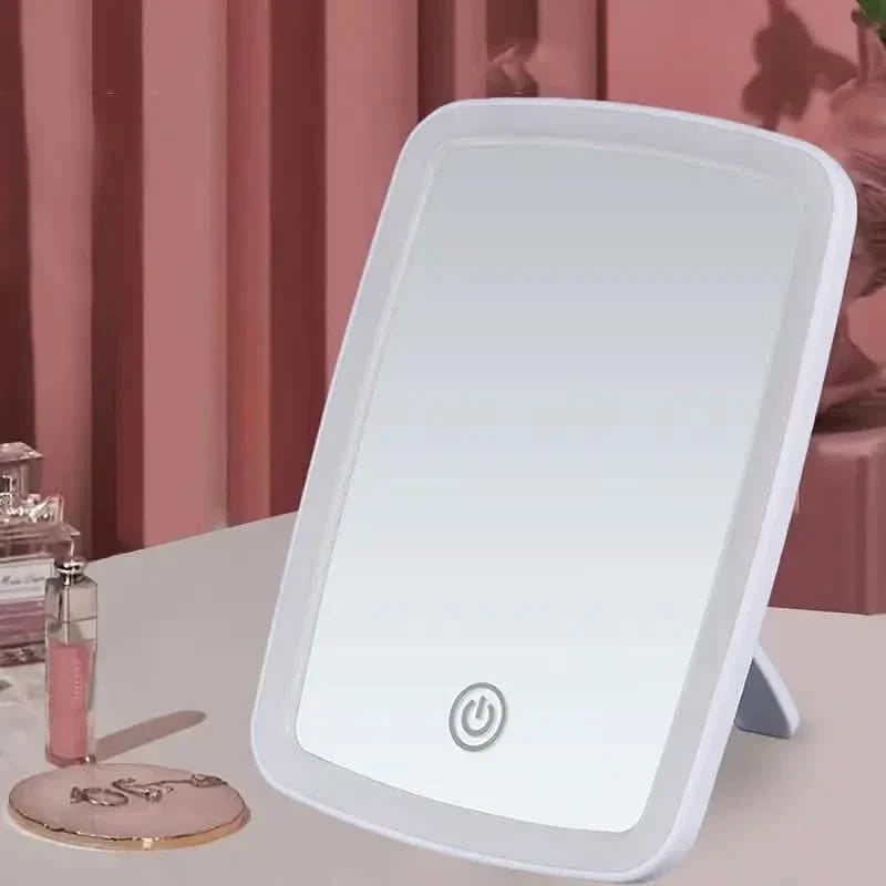 LED Makeup Mirror with Touch Sensor - 3 Color Lighting Modes-LED Makeup Mirror with Touch Sensor - 3 Color Lighting Modes