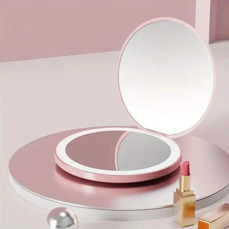 LED Travel Makeup Mirror-LED Travel Makeup Mirror