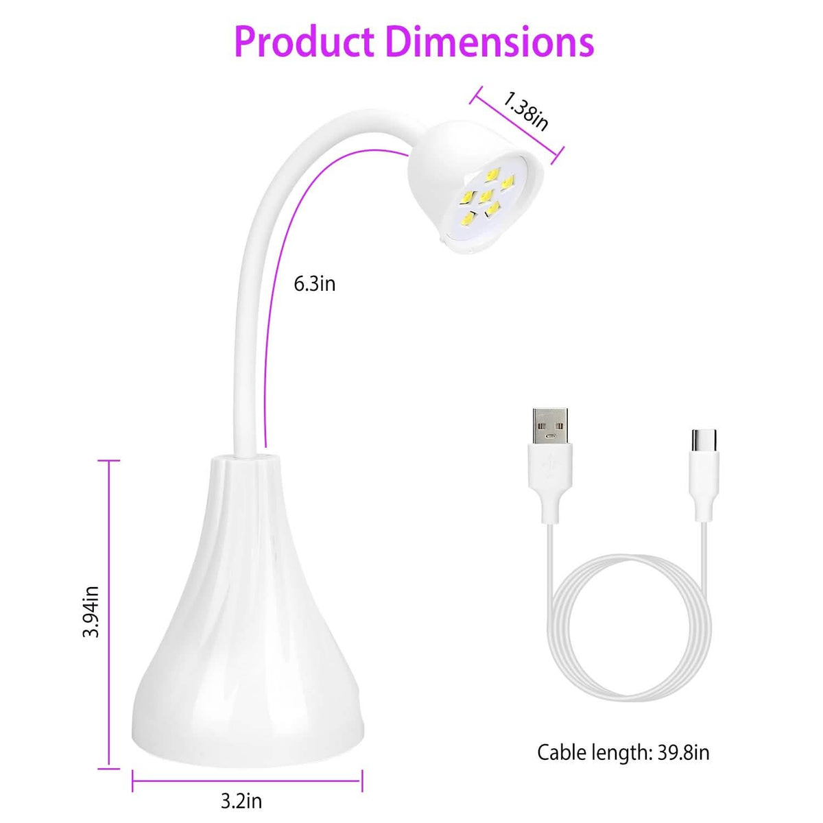 LED UV Nail Lamp Polish Dryer Lamp-LED UV Nail Lamp Polish Dryer Lamp