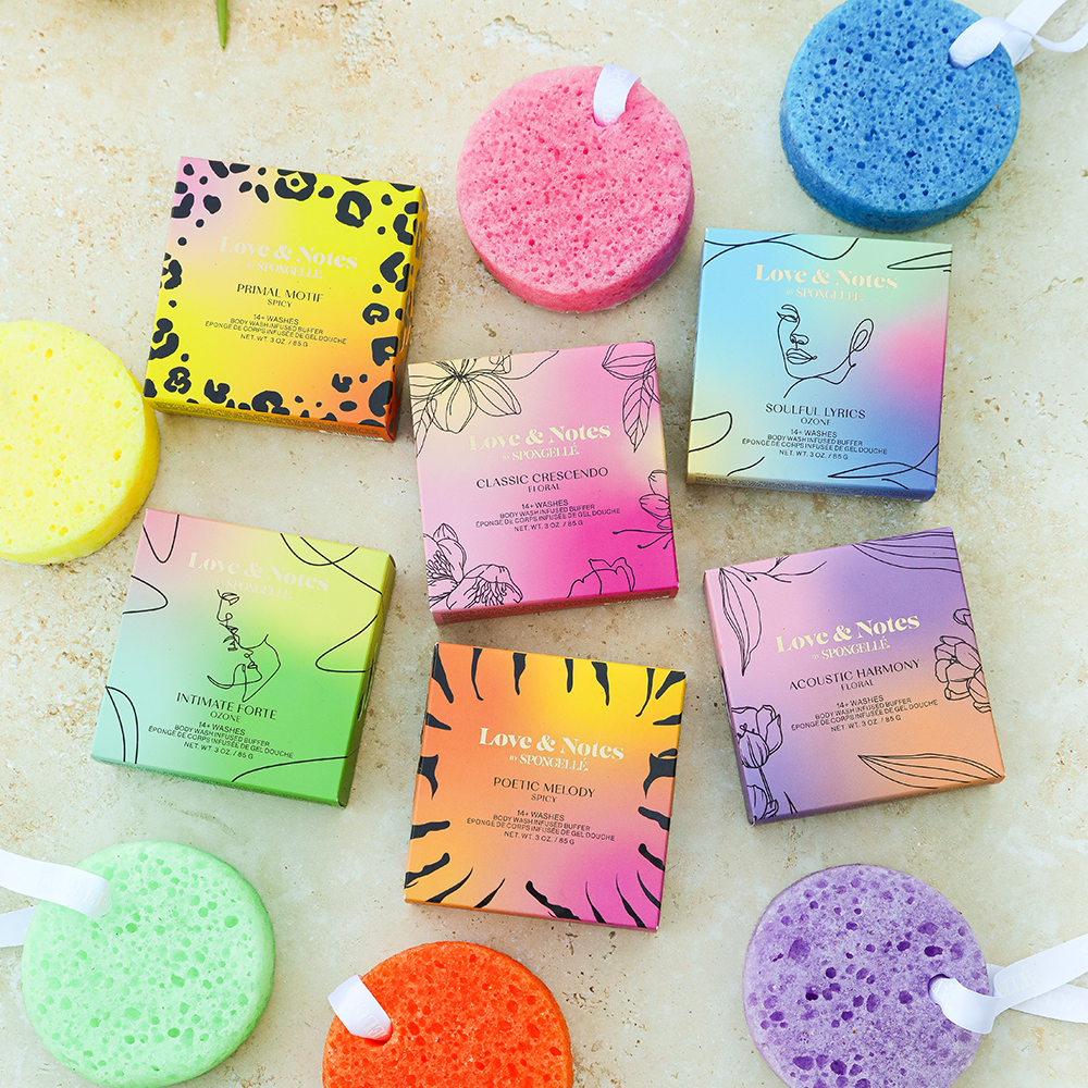 Love & Notes Body Buffer Assorted Pack-Love & Notes Body Buffer Assorted Pack