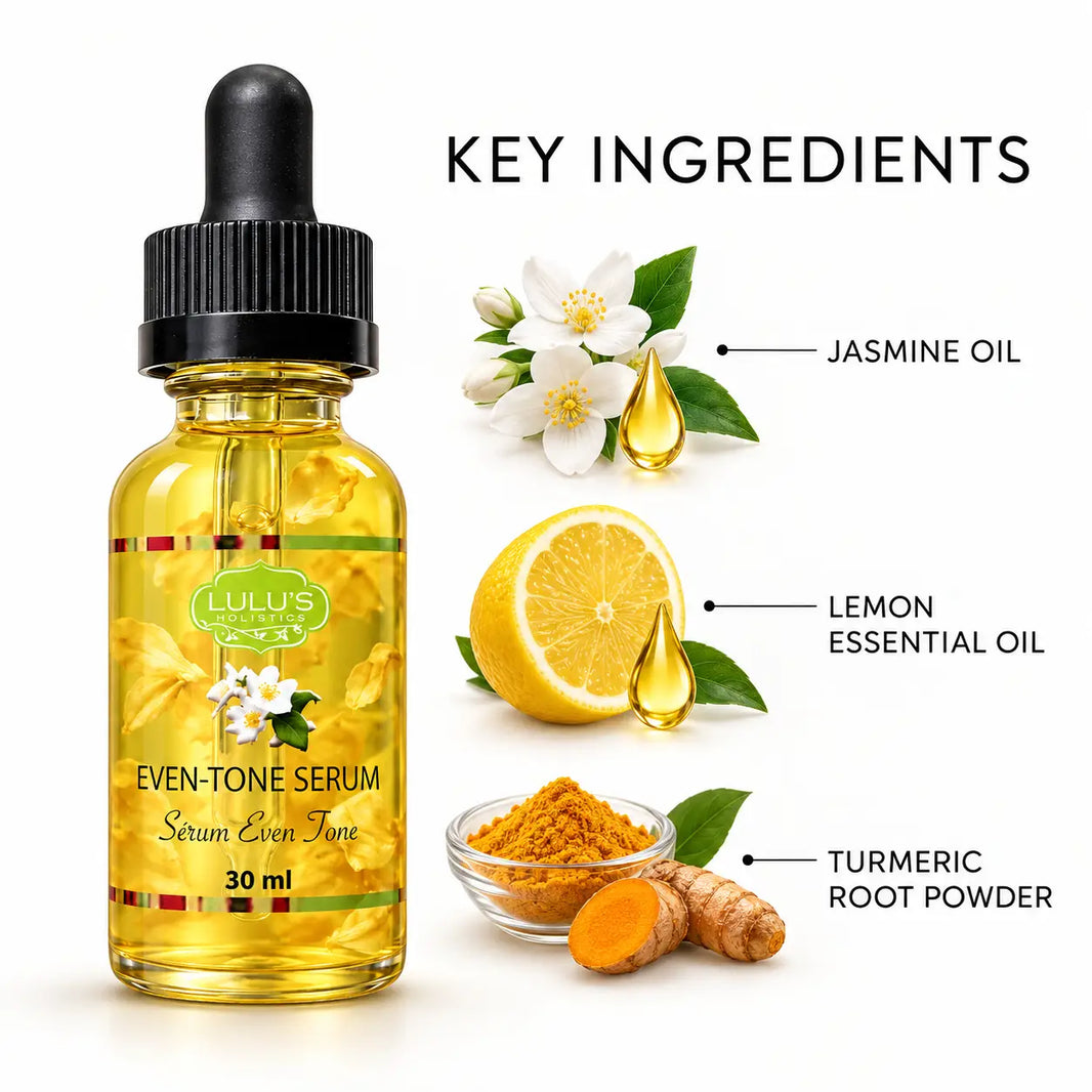 Lulu's Holistics Even-Tone Argan & Jasmin Nighttime Face Serum (30ml)-Lulu's Holistics Even-Tone Argan & Jasmin Nighttime Face Serum (30ml)