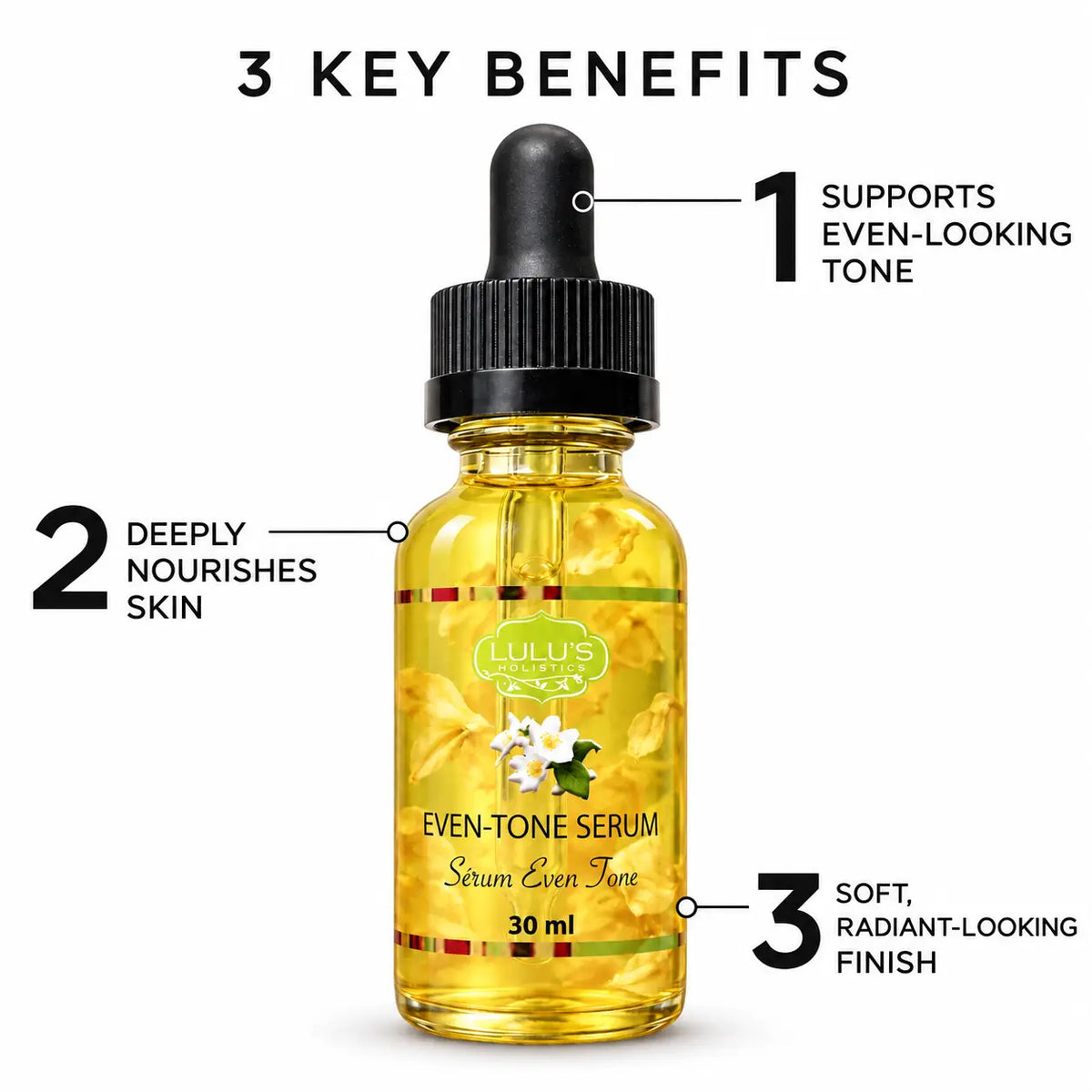 Lulu's Holistics Even-Tone Argan & Jasmin Nighttime Face Serum (30ml)-Lulu's Holistics Even-Tone Argan & Jasmin Nighttime Face Serum (30ml)