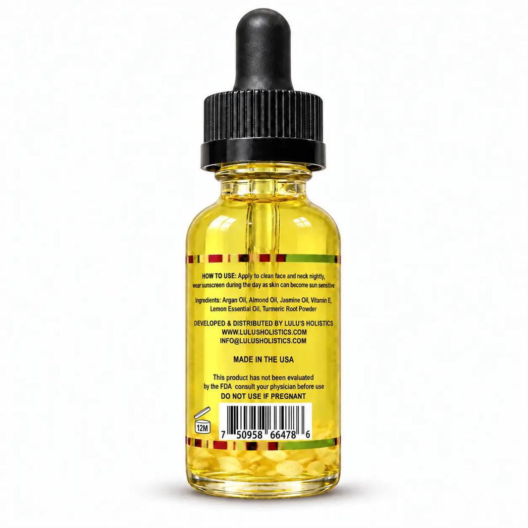 Lulu's Holistics Even-Tone Argan & Jasmin Nighttime Face Serum (30ml)-Lulu's Holistics Even-Tone Argan & Jasmin Nighttime Face Serum (30ml)