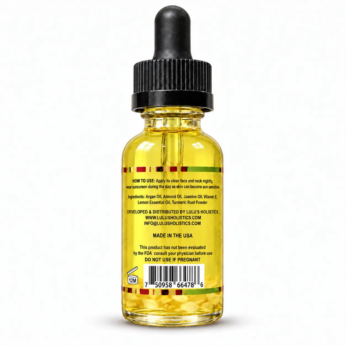 Lulu's Holistics Even-Tone Argan & Jasmin Nighttime Face Serum (30ml)-Lulu's Holistics Even-Tone Argan & Jasmin Nighttime Face Serum (30ml)