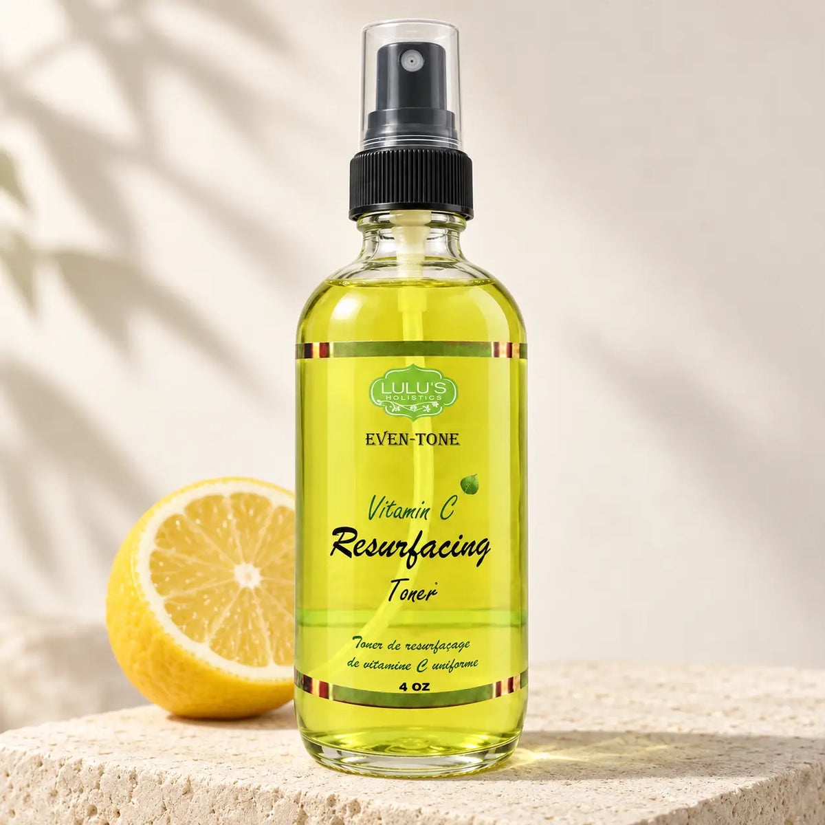 Lulu's Holistics Even-Tone Vitamin C Resurfacing Toner Spray (4oz)-Lulu's Holistics Even-Tone Vitamin C Resurfacing Toner Spray (4oz)