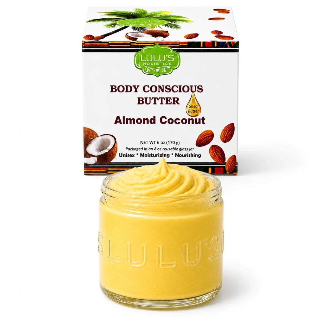 Lulu's Holistics Coconut Whipped Body Butter – Ultimate Hydration for Dry Skin-Lulu's Holistics Coconut Whipped Body Butter – Ultimate Hydration for Dry Skin