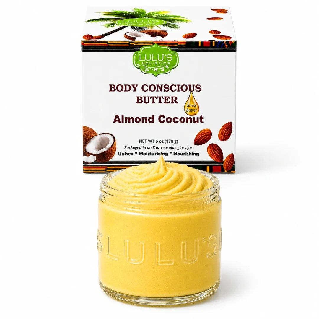 Lulu's Holistics 100% Raw African Unrefined Yellow Shea Butter – Pure, Natural Moisture-Lulu's Holistics 100% Raw African Unrefined Yellow Shea Butter – Pure, Natural Moisture