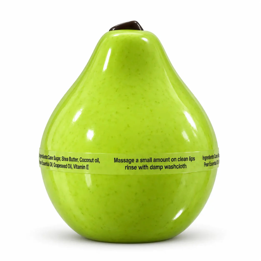 Lulu's Holistics Bartlett Pear Exfoliating Lip Scrub (2oz)-Lulu's Holistics Bartlett Pear Exfoliating Lip Scrub (2oz)