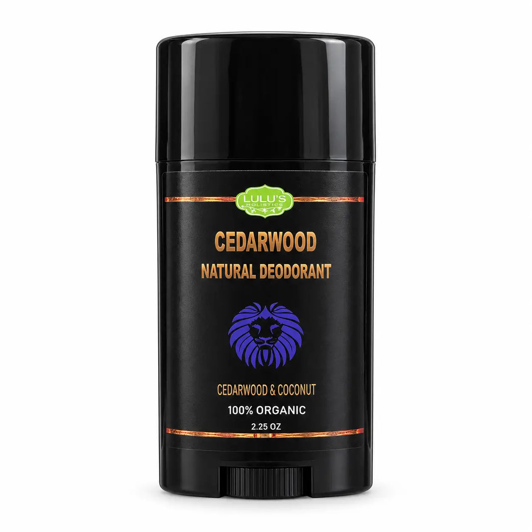 Lulu's Holistics Cedarwood & Coconut Aluminum-Free Deodorant (2.25oz)-Lulu's Holistics Cedarwood & Coconut Aluminum-Free Deodorant (2.25oz)