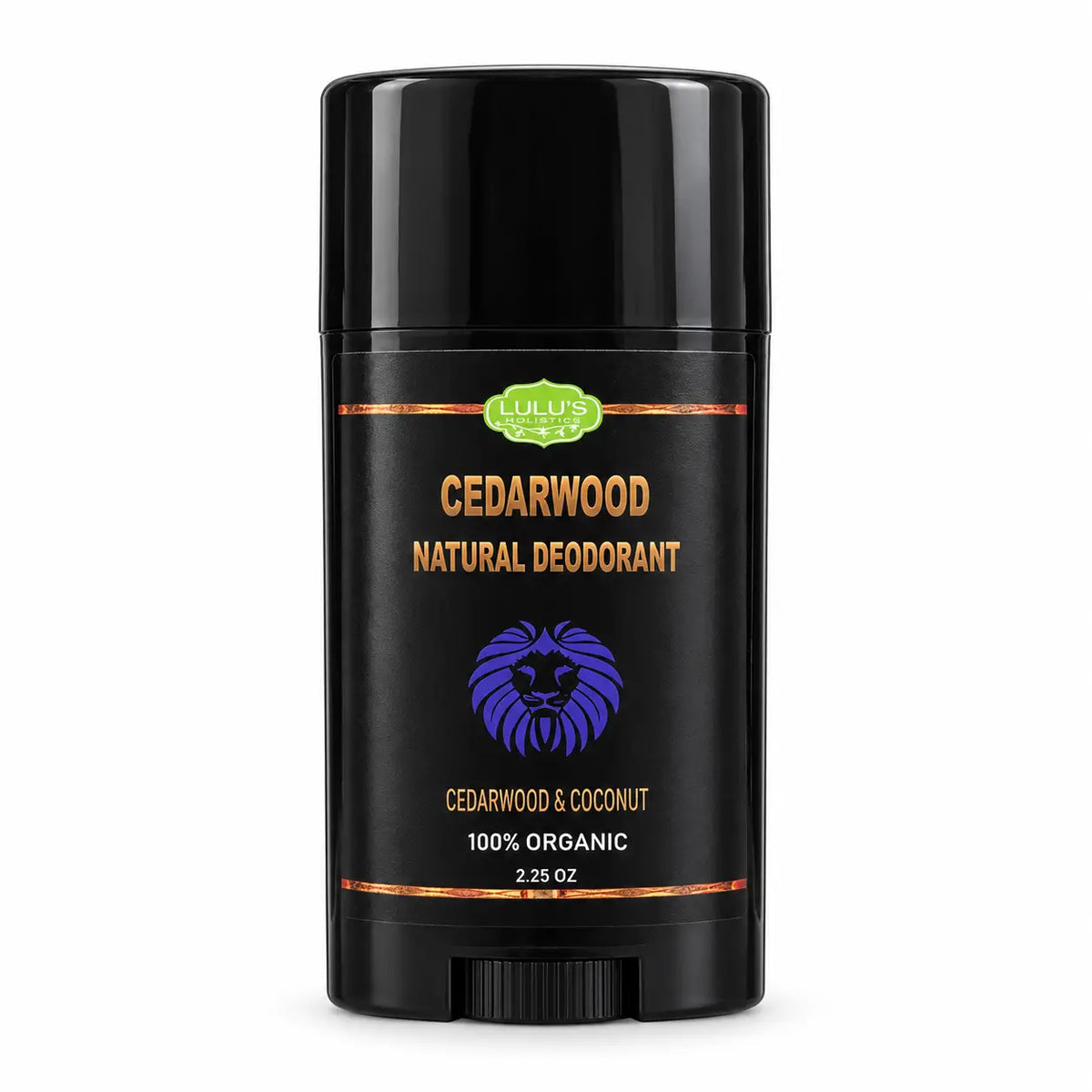 Lulu's Holistics Cedarwood & Coconut Aluminum-Free Deodorant (2.25oz)-Lulu's Holistics Cedarwood & Coconut Aluminum-Free Deodorant (2.25oz)