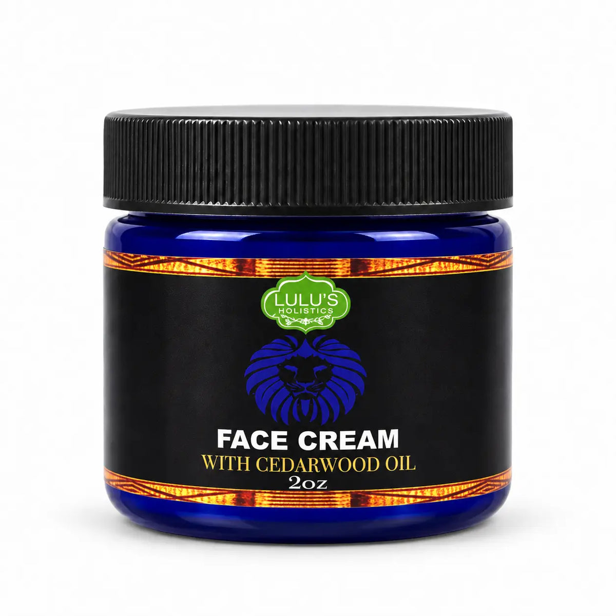 Lulu's Holistics Cedarwood Face & Beard Hydrating Men's Moisturizer Cream (2oz)-Lulu's Holistics Cedarwood Face & Beard Hydrating Men's Moisturizer Cream (2oz)
