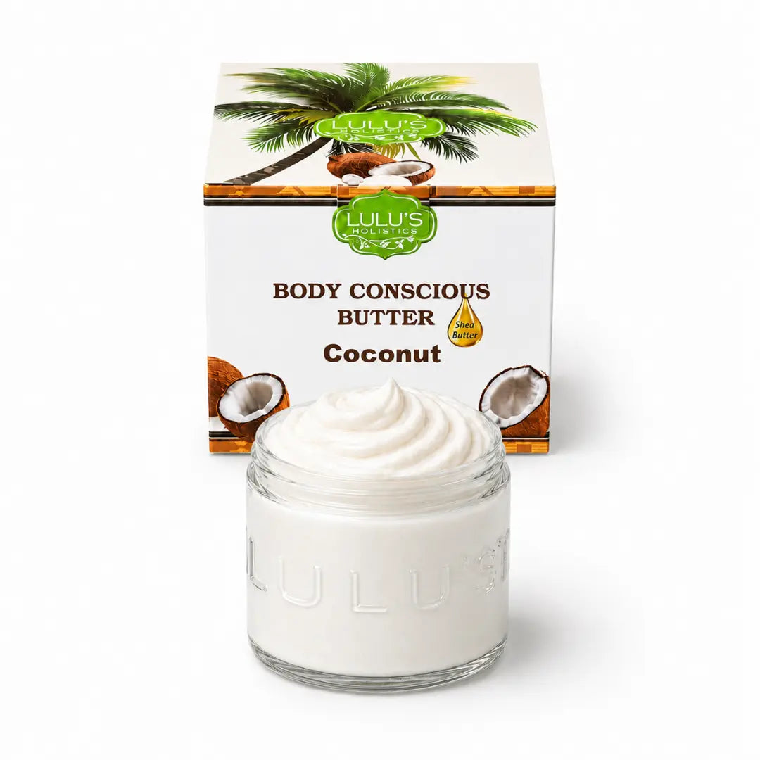 Lulu's Holistics Orange Vitamin C Whipped Mango Body Butter – Non-Greasy, Radiant Skin-Lulu's Holistics Orange Vitamin C Whipped Mango Body Butter – Non-Greasy, Radiant Skin