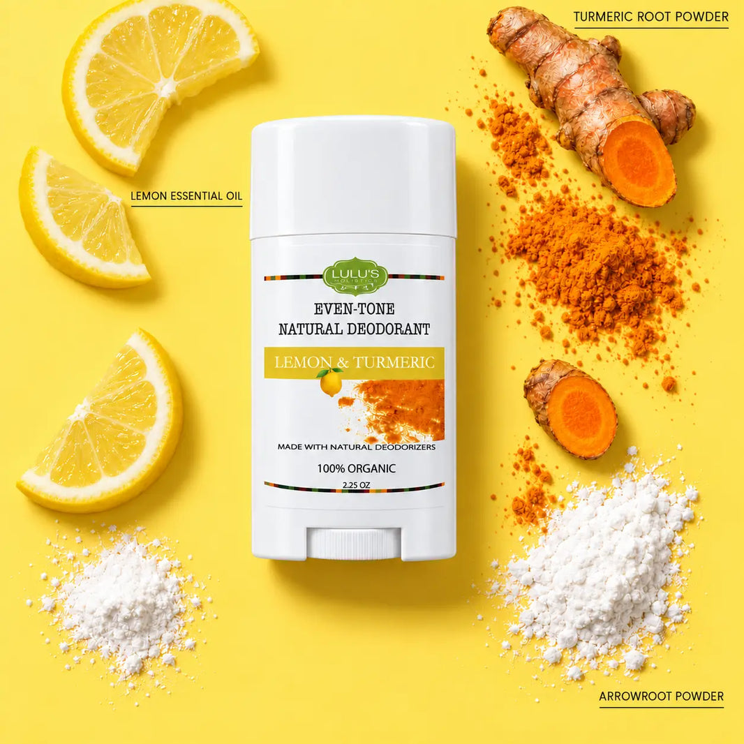 Lulu's Holistics Lemon Turmeric Aluminum-Free Deodorant (2.65oz)-Lulu's Holistics Lemon Turmeric Aluminum-Free Deodorant (2.65oz)