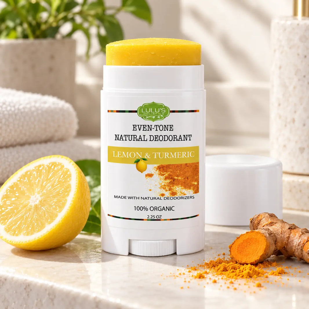 Lulu's Holistics Lemon Turmeric Aluminum-Free Deodorant (2.65oz)-Lulu's Holistics Lemon Turmeric Aluminum-Free Deodorant (2.65oz)