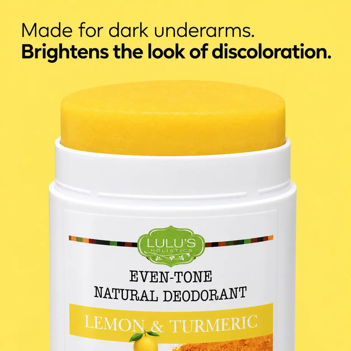 Lulu's Holistics Lemon Turmeric Aluminum-Free Deodorant (2.65oz)-Lulu's Holistics Lemon Turmeric Aluminum-Free Deodorant (2.65oz)