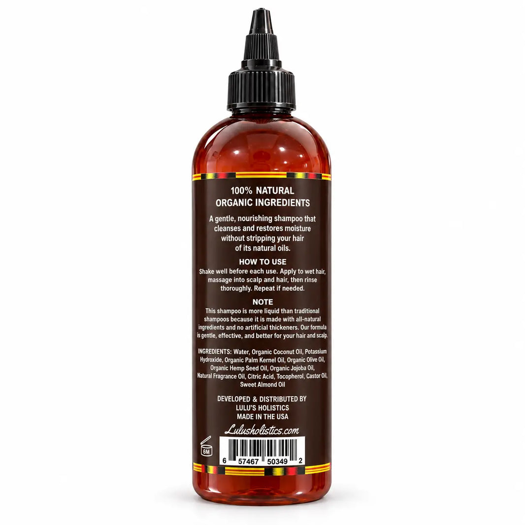 Lulu's Holistics Vital Castor & Hemp Strengthening Shampoo (16oz)-Lulu's Holistics Vital Castor & Hemp Strengthening Shampoo (16oz)