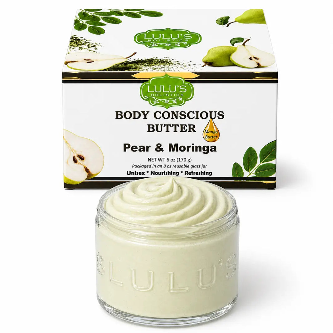 Lulu's Holistics Pineapple Turmeric Whipped Mango Body Butter – Non-Greasy, Golden Glow-Lulu's Holistics Pineapple Turmeric Whipped Mango Body Butter – Non-Greasy, Golden Glow