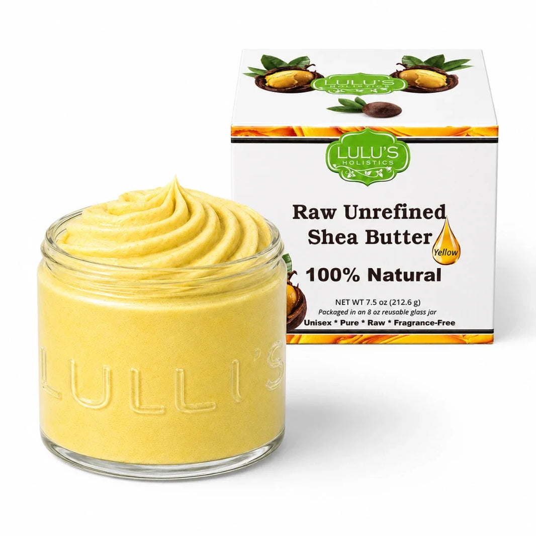 Lulu's Holistics Pear & Moringa Whipped Mango Body Butter – Non-Greasy, Radiant Skin-Lulu's Holistics Pear & Moringa Whipped Mango Body Butter – Non-Greasy, Radiant Skin