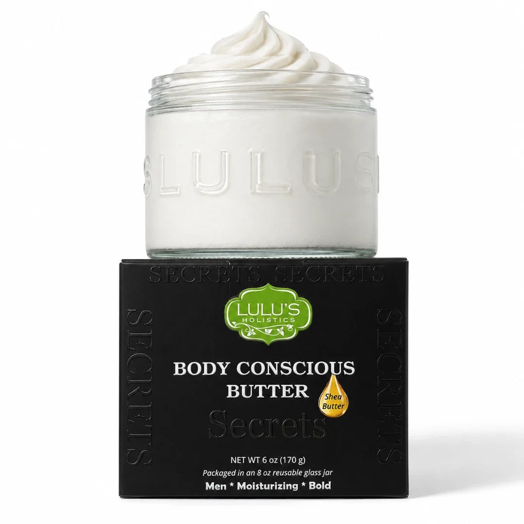Lulu's Holistics Secrets Whipped Shea Body Butter for Men – Limited Edition, Bold & Sophisticated Scent-Lulu's Holistics Secrets Whipped Shea Body Butter for Men – Limited Edition, Bold & Sophisticated Scent