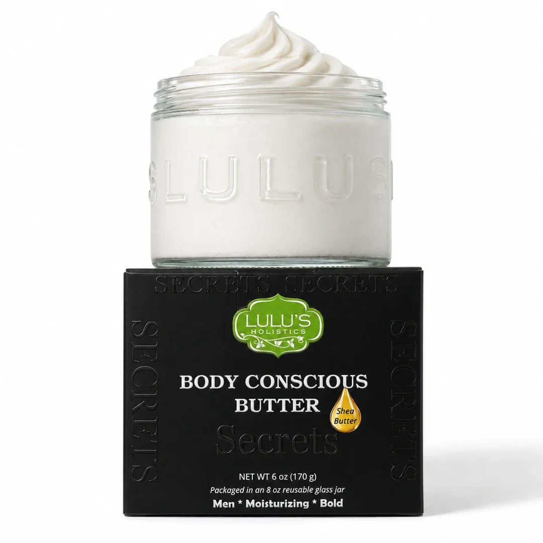 Lulu's Holistics Secrets Whipped Shea Body Butter for Men – Limited Edition, Bold & Sophisticated Scent-Lulu's Holistics Secrets Whipped Shea Body Butter for Men – Limited Edition, Bold & Sophisticated Scent