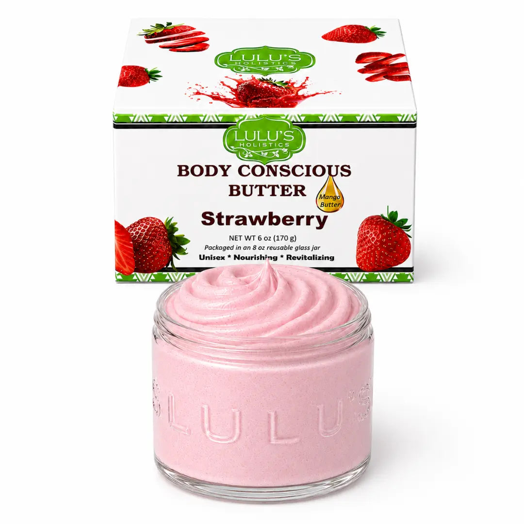 Lulu's Holistics Lemon Turmeric Whipped Body Butter – Target Uneven Tone & Glow-Lulu's Holistics Lemon Turmeric Whipped Body Butter – Target Uneven Tone & Glow