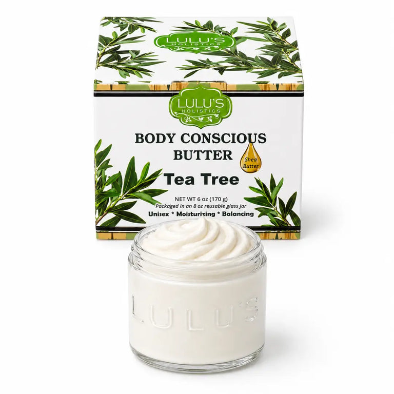 Lulu's Holistics Tea Tree Whipped Body Butter – Clarifying Moisture & Soft Skin