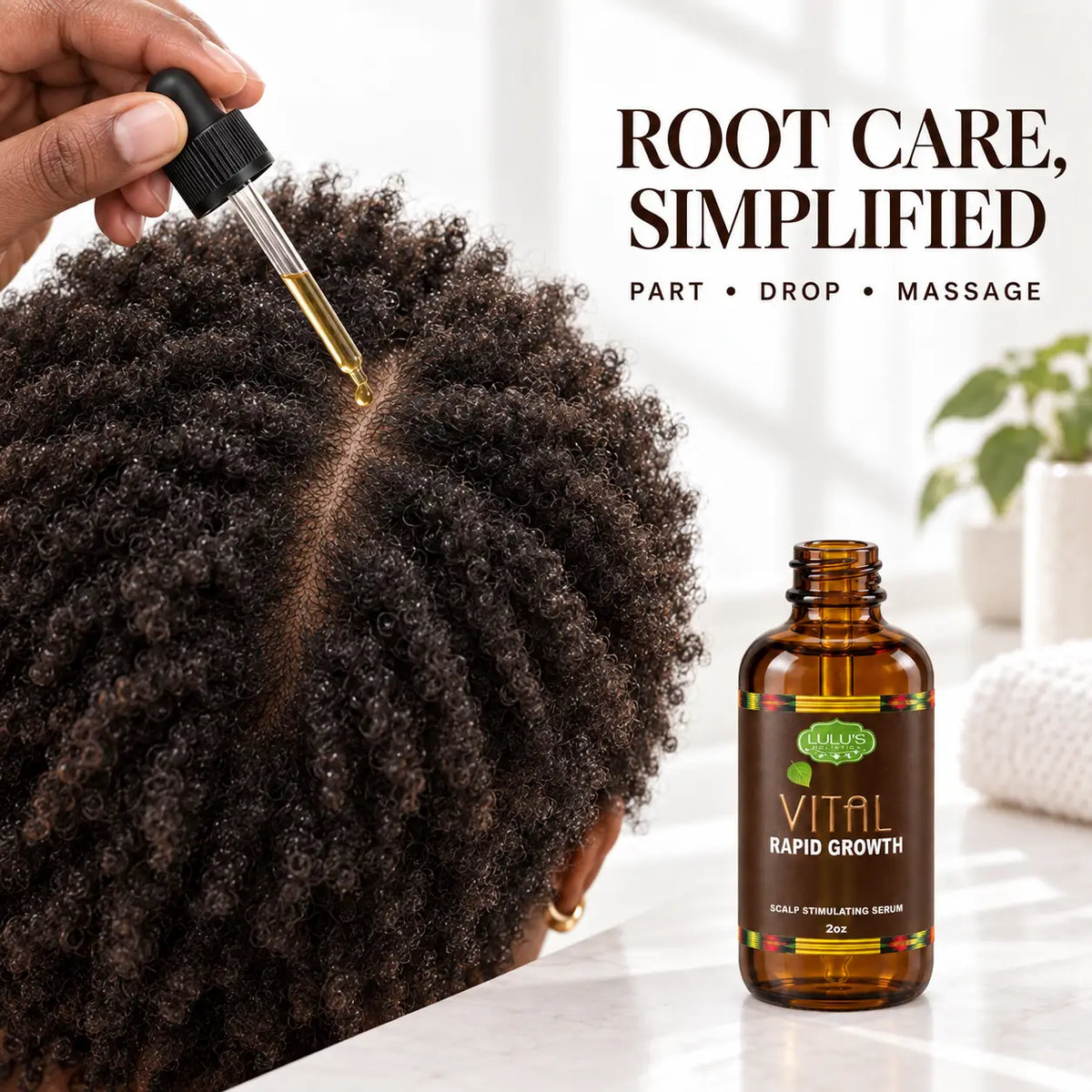Lulu's Holistics Vital Scalp Conditioning Serum (2oz)-Lulu's Holistics Vital Scalp Conditioning Serum (2oz)
