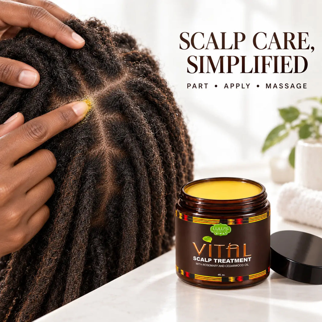 Lulu's Holistics Vital Scalp Conditioning Pomade (4oz)-Lulu's Holistics Vital Scalp Conditioning Pomade (4oz)