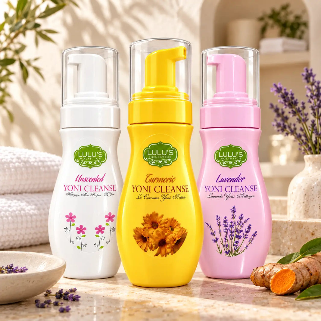 Lulu's Holistics Bikini Line Gentle Cleansing Foaming Wash Trio Bundle-Lulu's Holistics Bikini Line Gentle Cleansing Foaming Wash Trio Bundle
