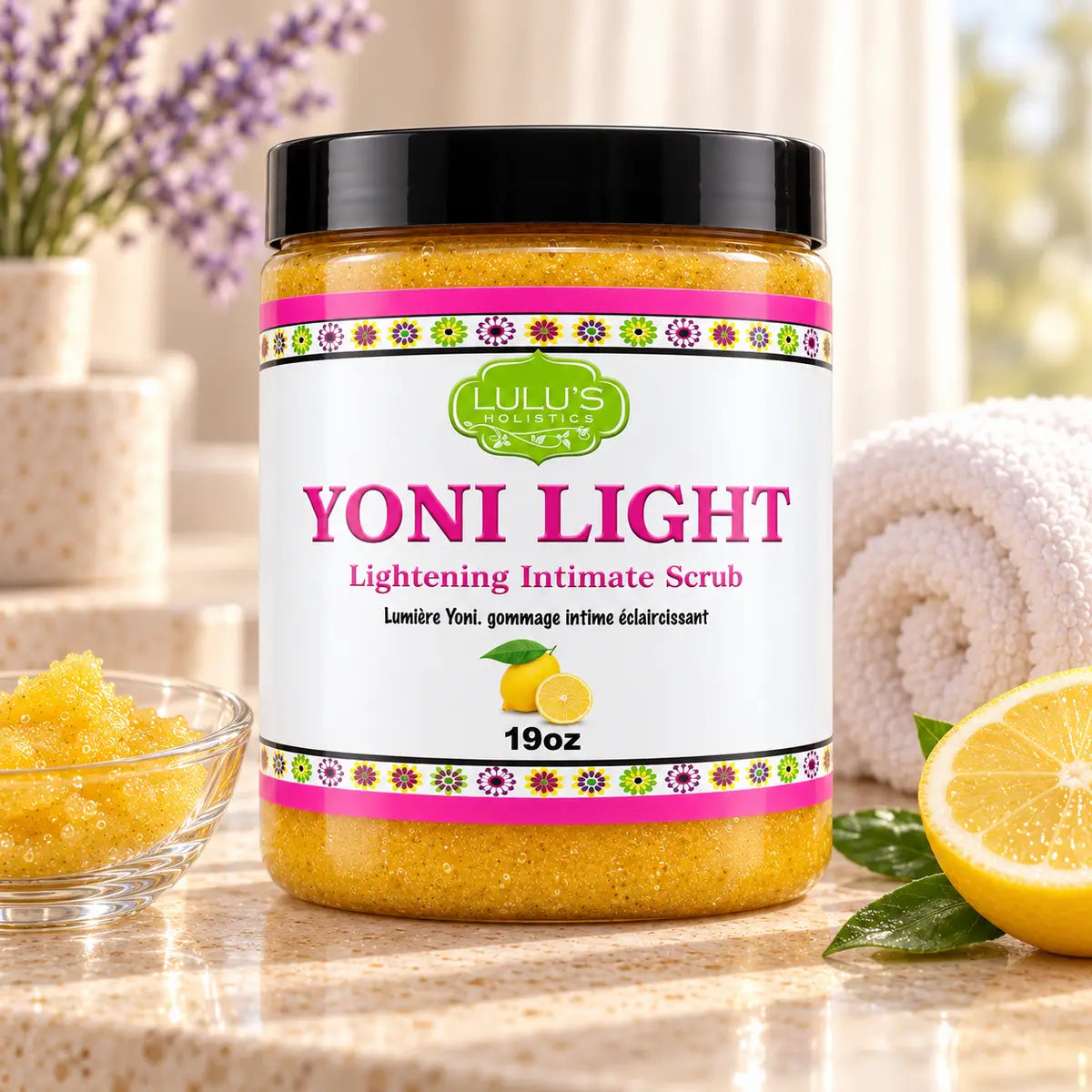 Lulu's Holistics Even-Tone Bikini Line & Body Brightening Sugar Scrub-Lulu's Holistics Even-Tone Bikini Line & Body Brightening Sugar Scrub
