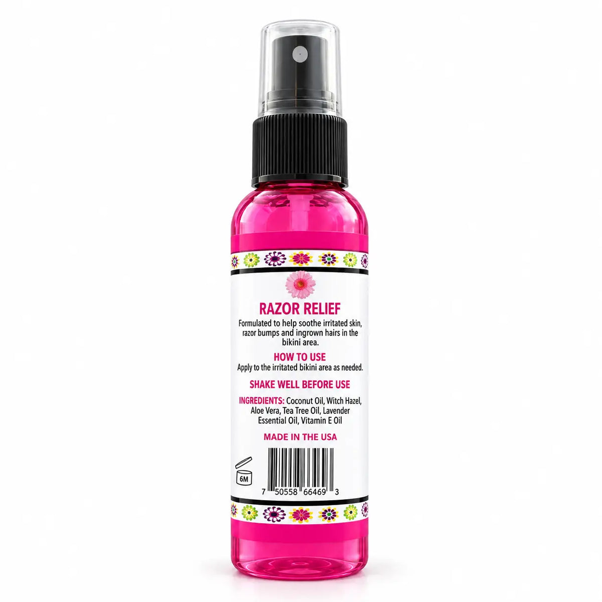 Lulu's Holistics Post-Shave Razor Relief Soothing Mist (2oz)-Lulu's Holistics Post-Shave Razor Relief Soothing Mist (2oz)