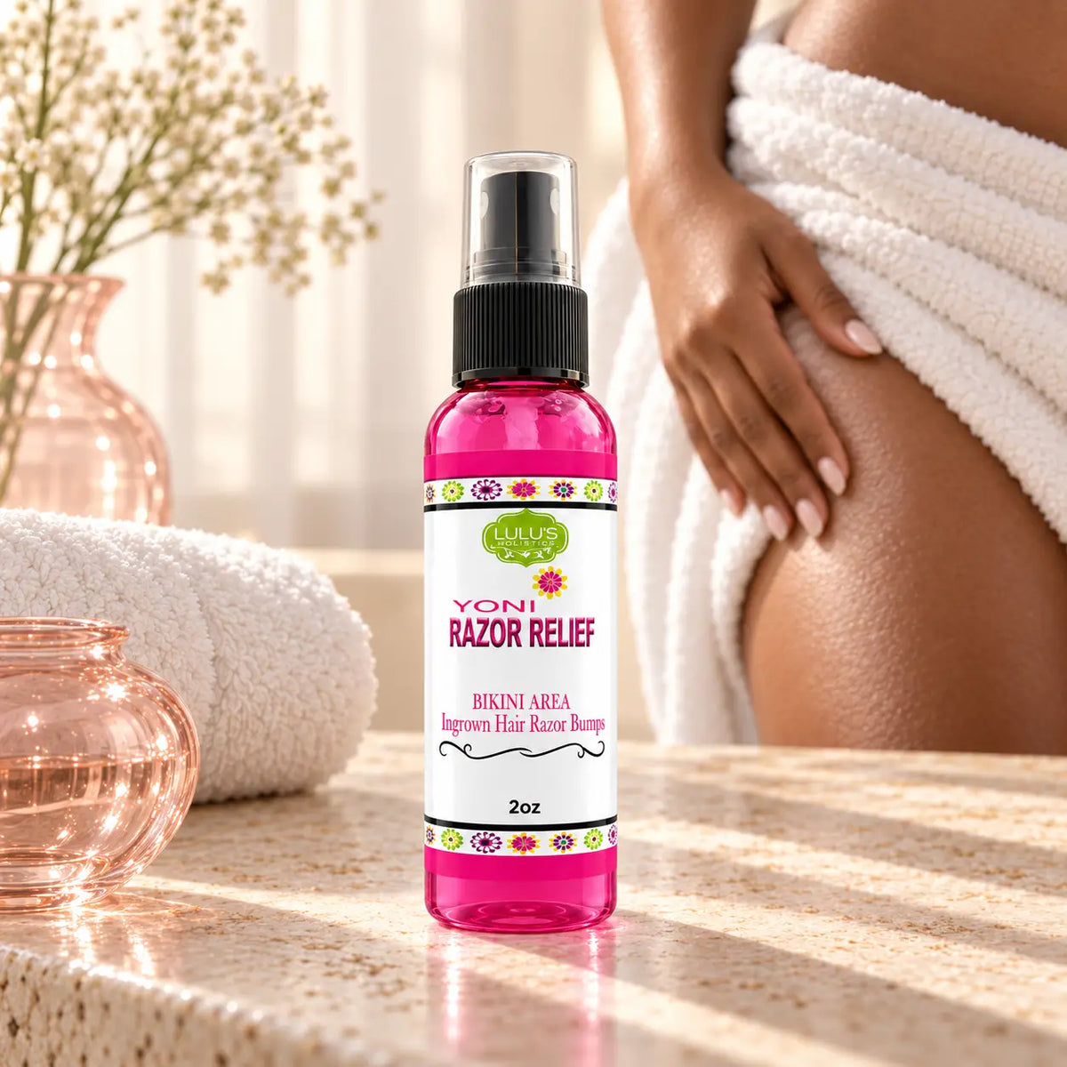 Lulu's Holistics Post-Shave Razor Relief Soothing Mist (2oz)-Lulu's Holistics Post-Shave Razor Relief Soothing Mist (2oz)